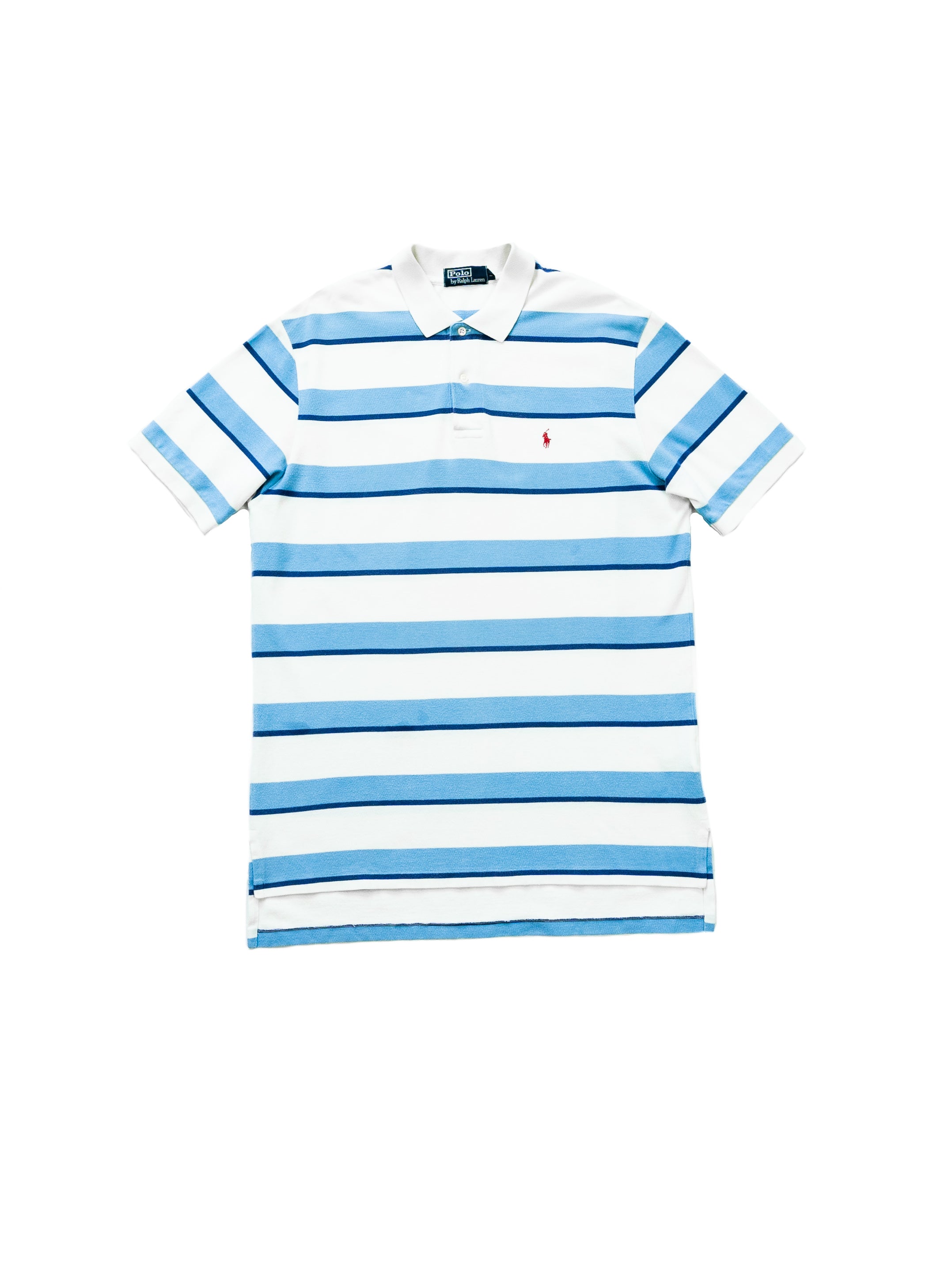 Ralph Lauren polo rayas azul y blanco