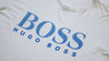 sudadera hugo boss blanca y azul